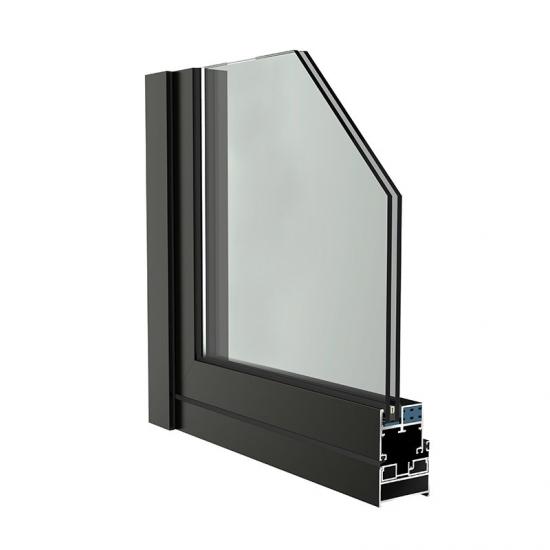 luxury aluminium glass door