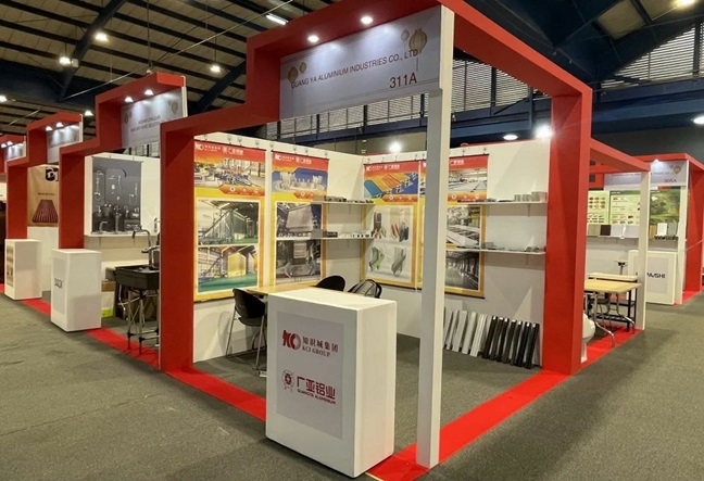 Marken erobern die Welt | Guangya Aluminium glänzt auf der Internationalen Baustoffmesse in Bogota, Kolumbien